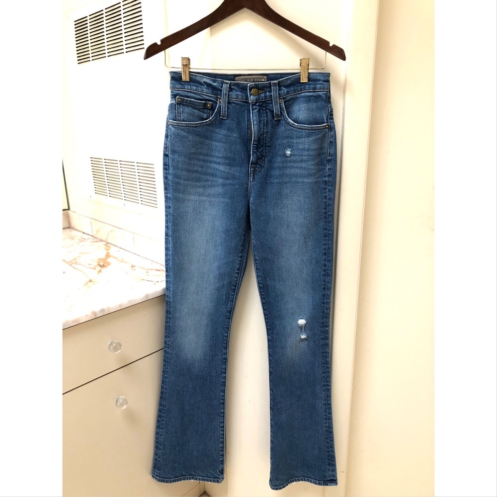J Crew Point Sur Boot Cut Jeans